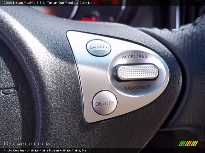 Tuscan Sun Metallic / Caffe Latte 2009 Nissan Maxima 3.5 S