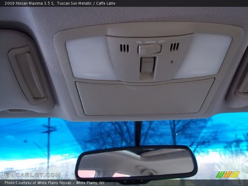 Tuscan Sun Metallic / Caffe Latte 2009 Nissan Maxima 3.5 S