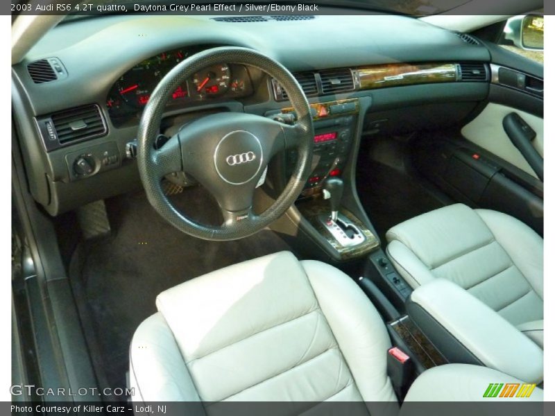 Silver/Ebony Black Interior - 2003 RS6 4.2T quattro 