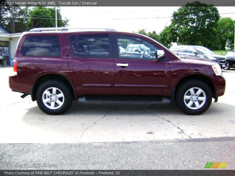 Tuscan Sun / Charcoal 2011 Nissan Armada SV 4WD