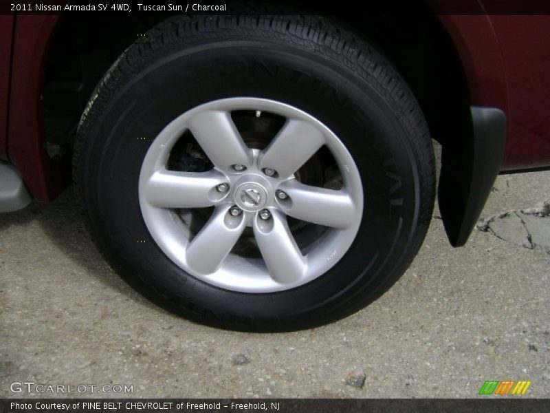 Tuscan Sun / Charcoal 2011 Nissan Armada SV 4WD