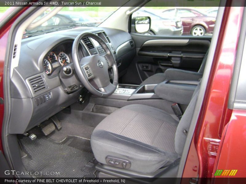 Tuscan Sun / Charcoal 2011 Nissan Armada SV 4WD