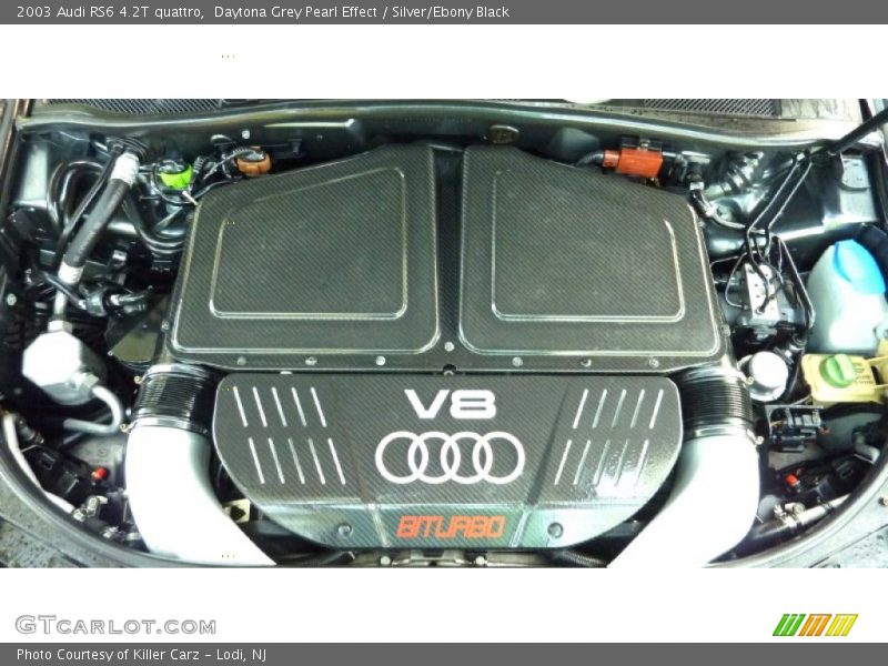  2003 RS6 4.2T quattro Engine - 4.2 Liter Twin-Turbocharged DOHC 40-Valve V8