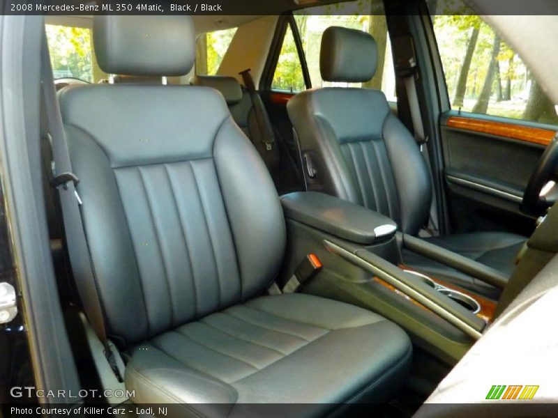 Black / Black 2008 Mercedes-Benz ML 350 4Matic