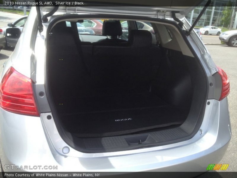 Silver Ice / Black 2010 Nissan Rogue SL AWD