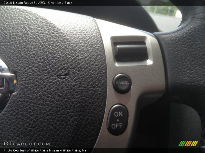 Silver Ice / Black 2010 Nissan Rogue SL AWD