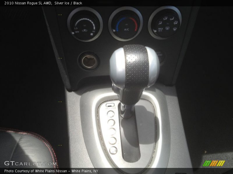 Silver Ice / Black 2010 Nissan Rogue SL AWD