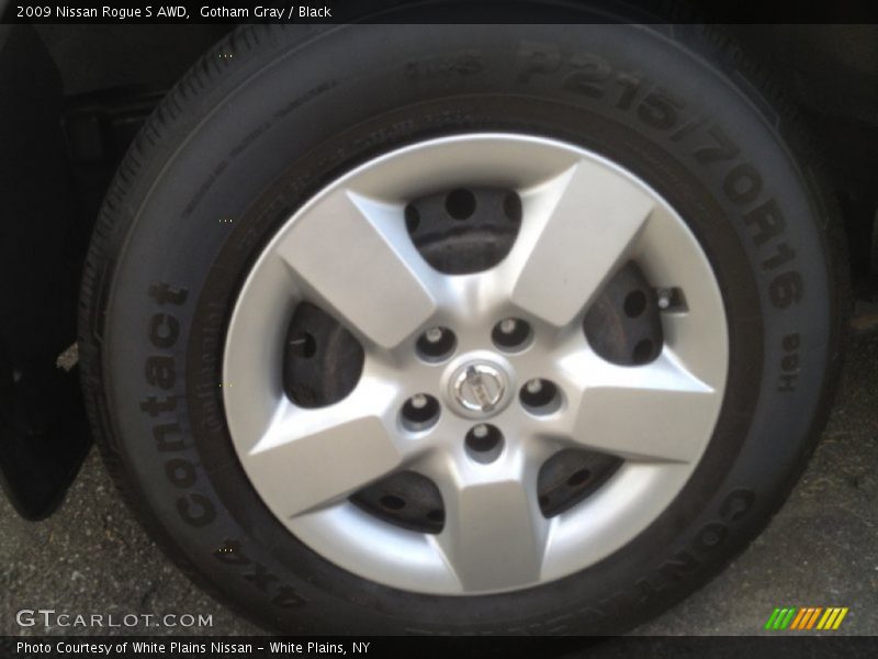 Gotham Gray / Black 2009 Nissan Rogue S AWD
