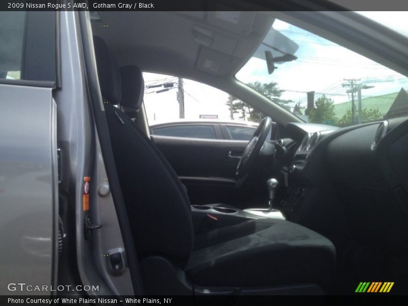 Gotham Gray / Black 2009 Nissan Rogue S AWD