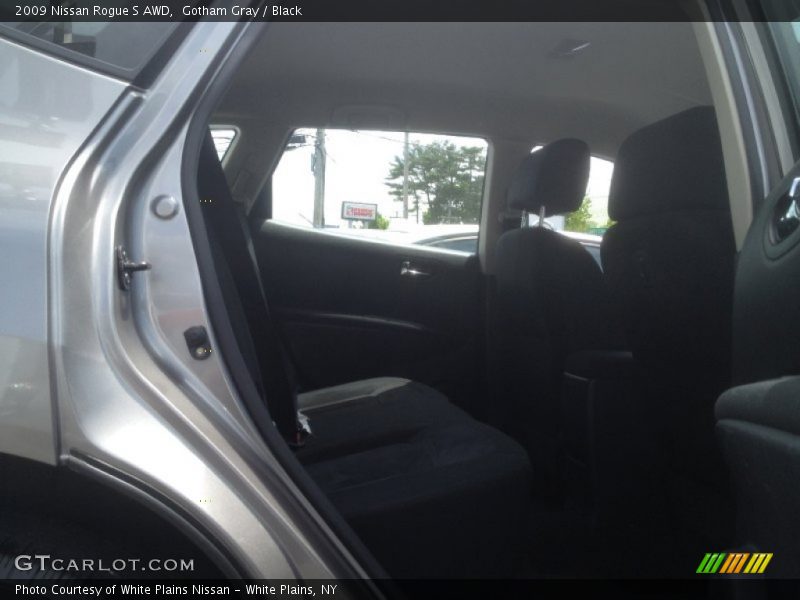Gotham Gray / Black 2009 Nissan Rogue S AWD
