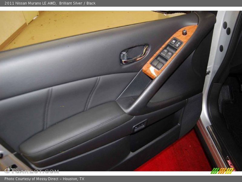 Brilliant Silver / Black 2011 Nissan Murano LE AWD