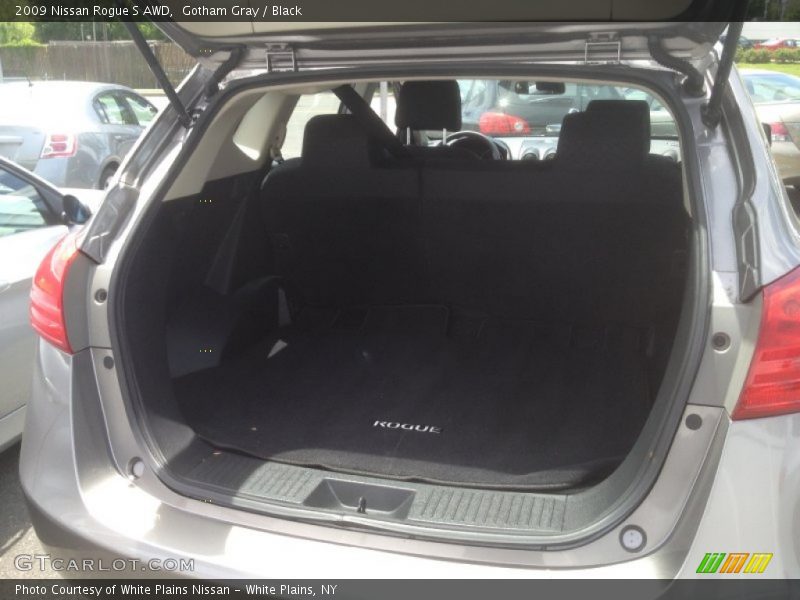 Gotham Gray / Black 2009 Nissan Rogue S AWD