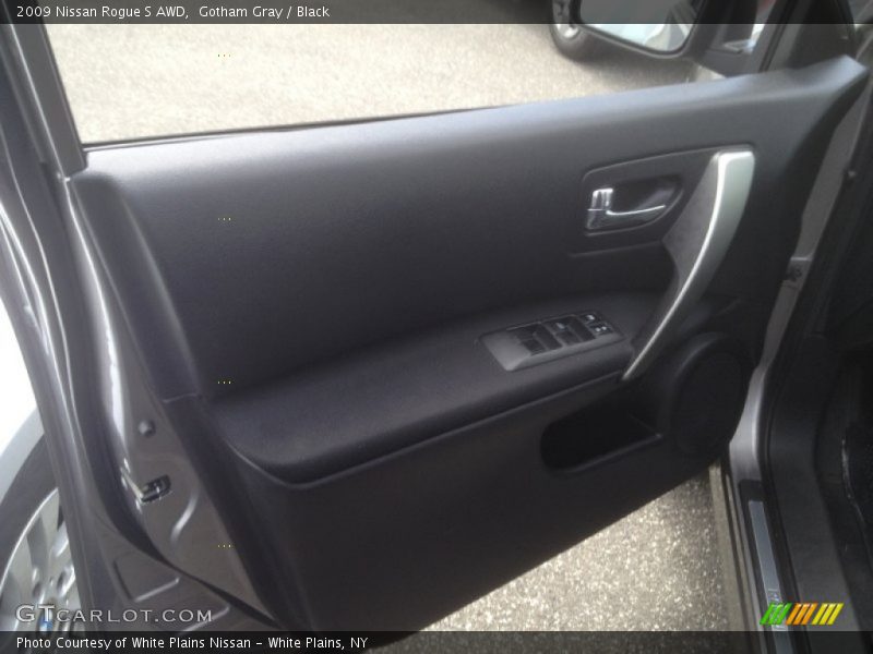 Gotham Gray / Black 2009 Nissan Rogue S AWD