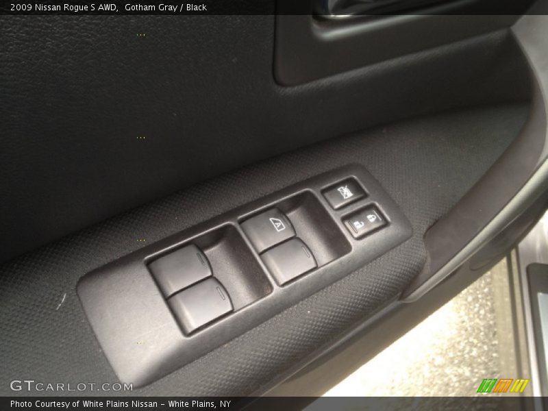 Gotham Gray / Black 2009 Nissan Rogue S AWD