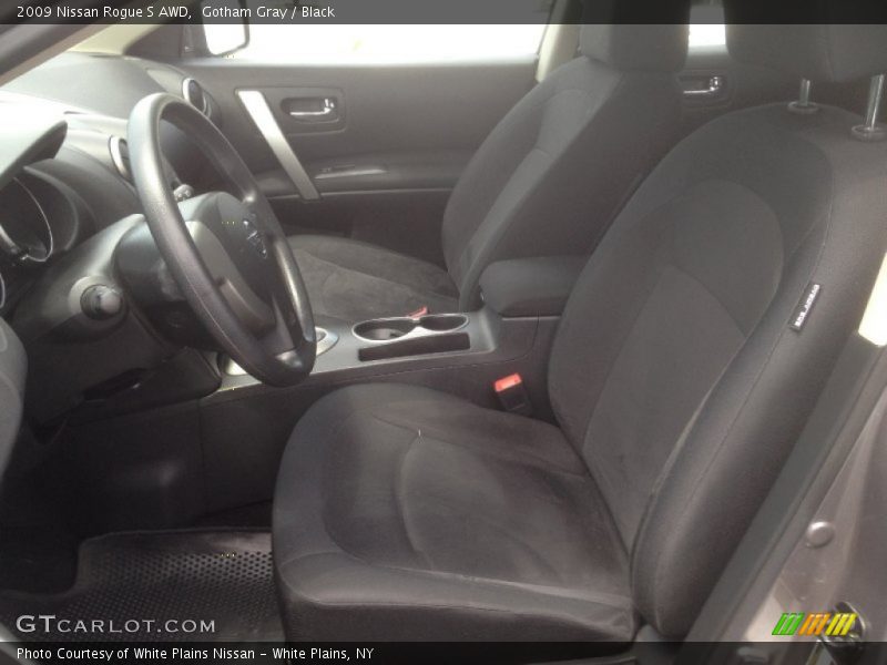Gotham Gray / Black 2009 Nissan Rogue S AWD