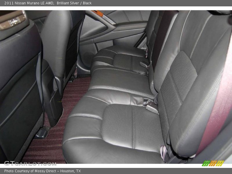 Brilliant Silver / Black 2011 Nissan Murano LE AWD