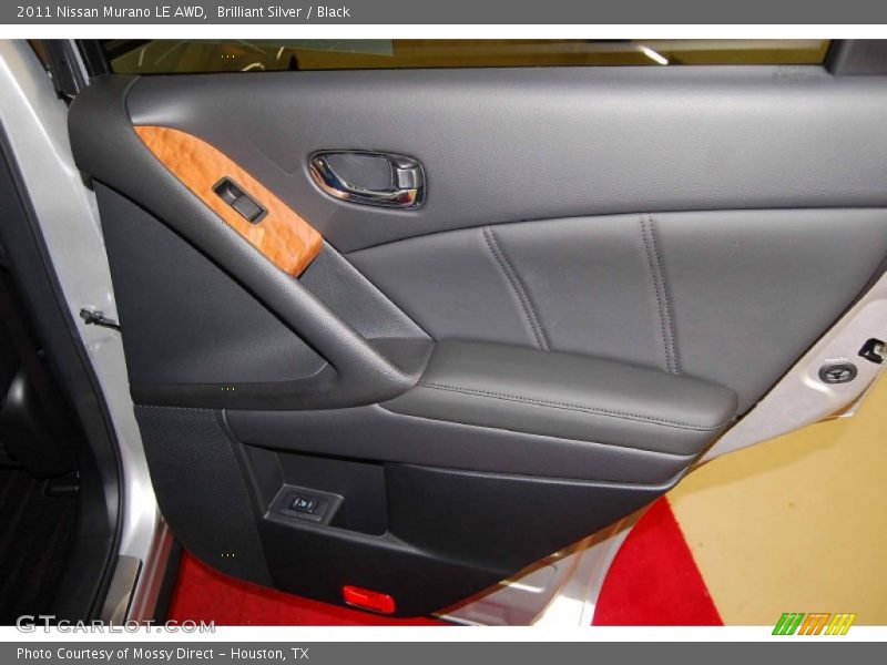 Brilliant Silver / Black 2011 Nissan Murano LE AWD