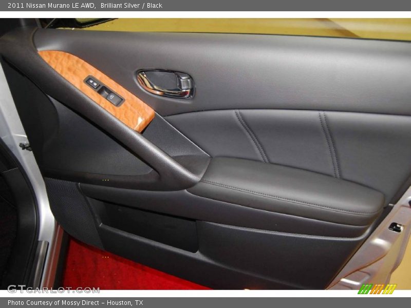 Brilliant Silver / Black 2011 Nissan Murano LE AWD