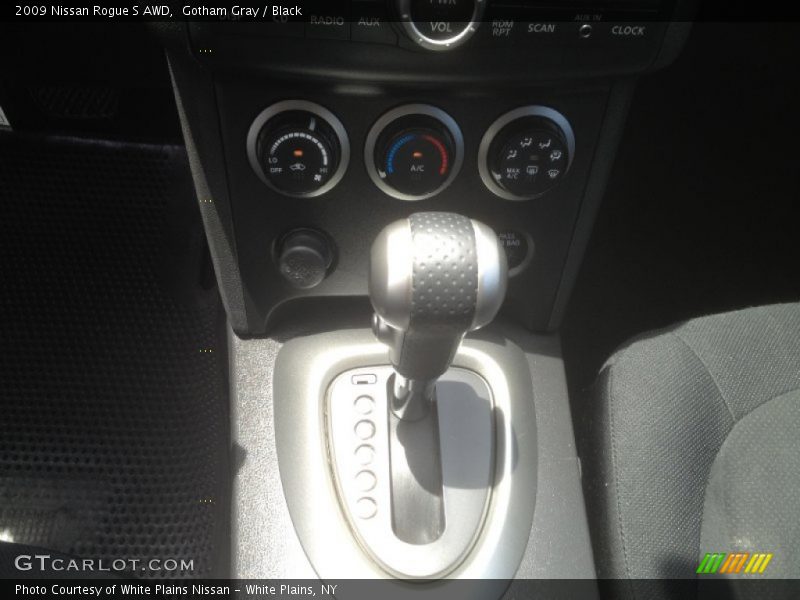 Gotham Gray / Black 2009 Nissan Rogue S AWD