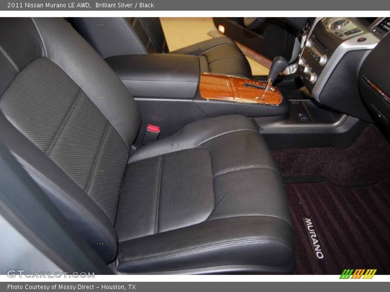 Brilliant Silver / Black 2011 Nissan Murano LE AWD