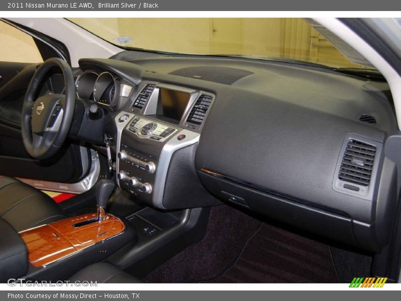 Brilliant Silver / Black 2011 Nissan Murano LE AWD