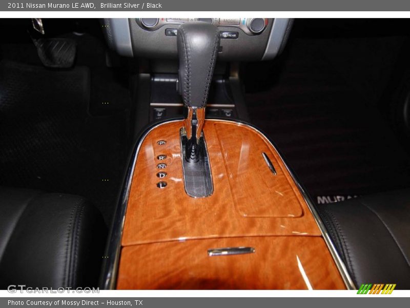 Brilliant Silver / Black 2011 Nissan Murano LE AWD