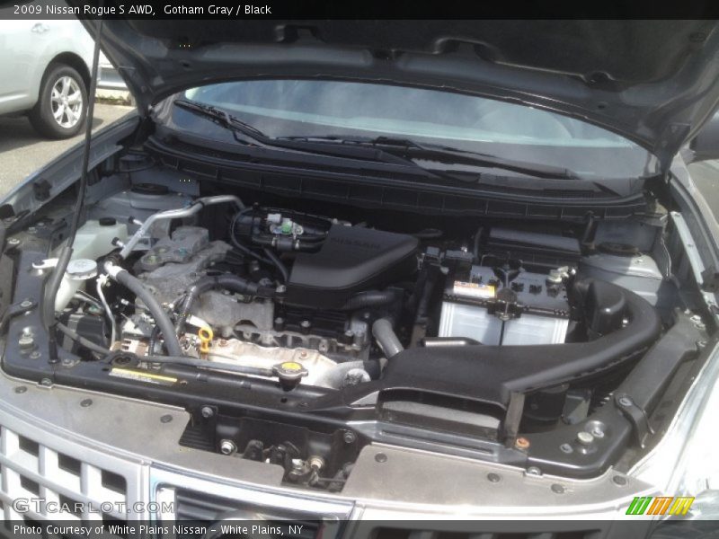 Gotham Gray / Black 2009 Nissan Rogue S AWD