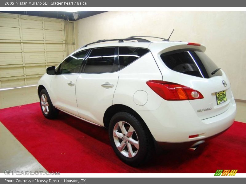 Glacier Pearl / Beige 2009 Nissan Murano SL