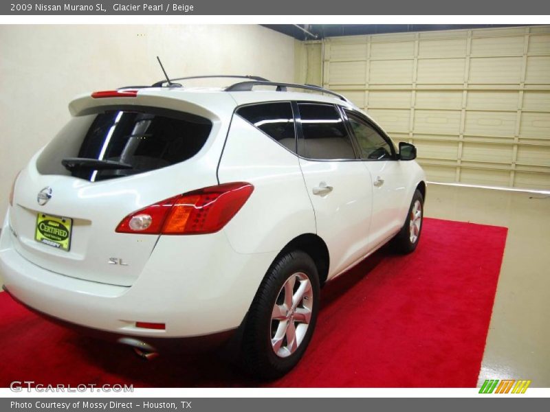 Glacier Pearl / Beige 2009 Nissan Murano SL