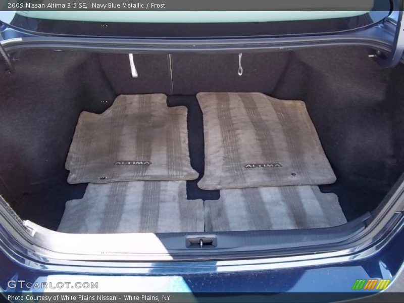 Navy Blue Metallic / Frost 2009 Nissan Altima 3.5 SE