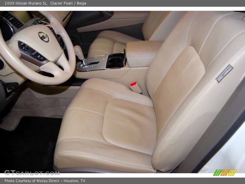 Glacier Pearl / Beige 2009 Nissan Murano SL