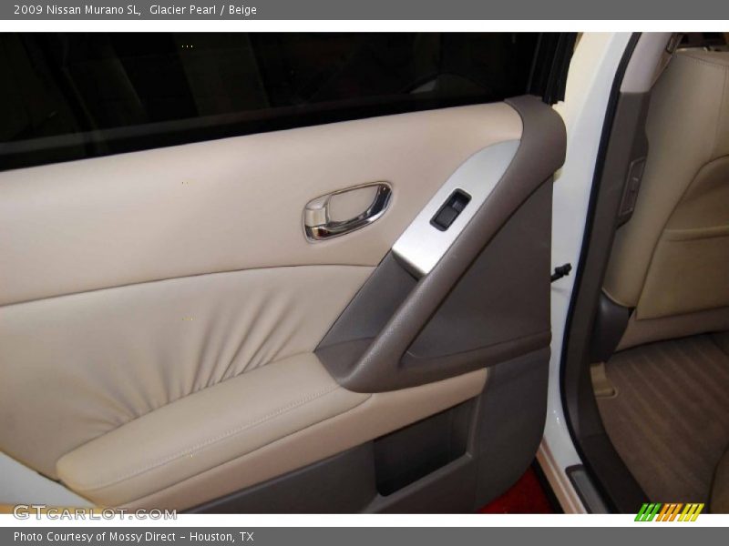 Glacier Pearl / Beige 2009 Nissan Murano SL