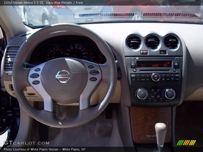 Navy Blue Metallic / Frost 2009 Nissan Altima 3.5 SE