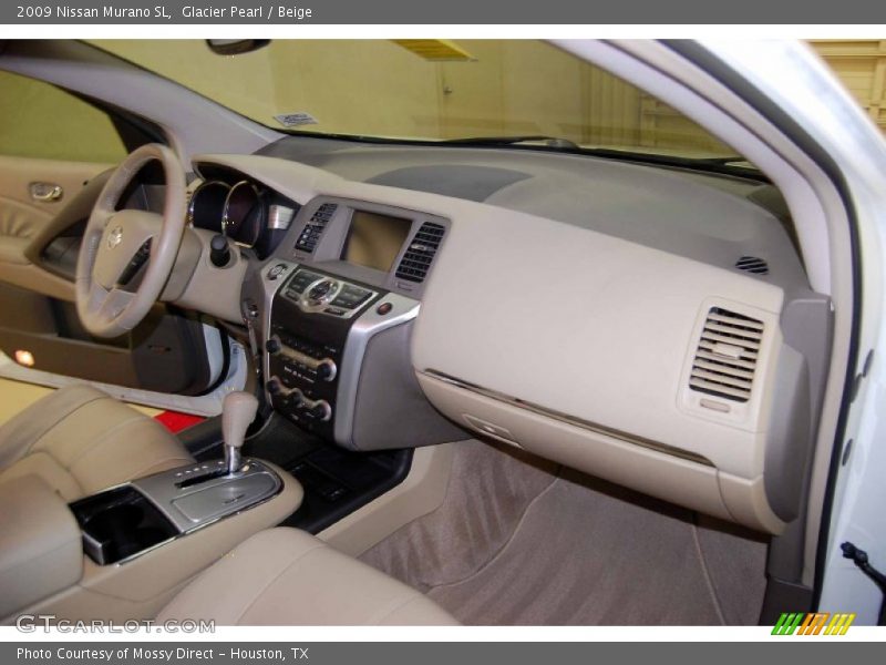 Glacier Pearl / Beige 2009 Nissan Murano SL