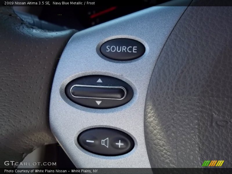 Navy Blue Metallic / Frost 2009 Nissan Altima 3.5 SE
