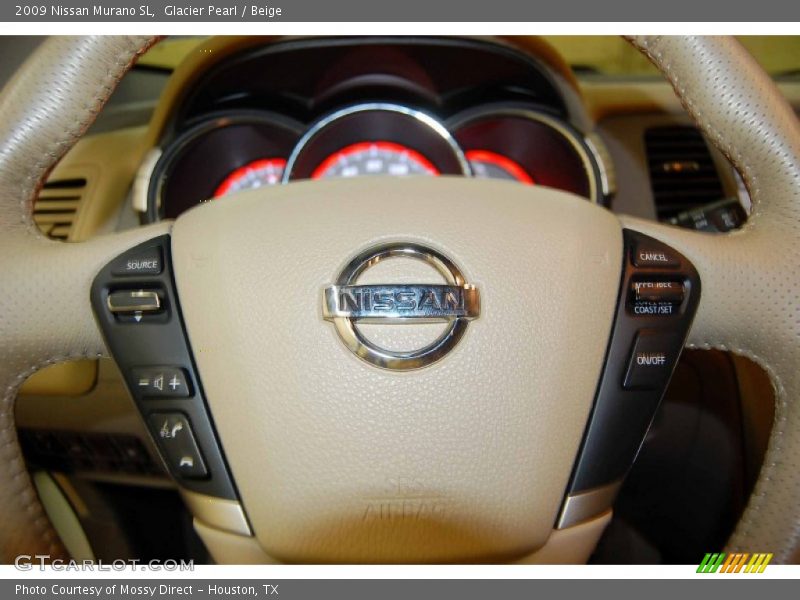 Glacier Pearl / Beige 2009 Nissan Murano SL