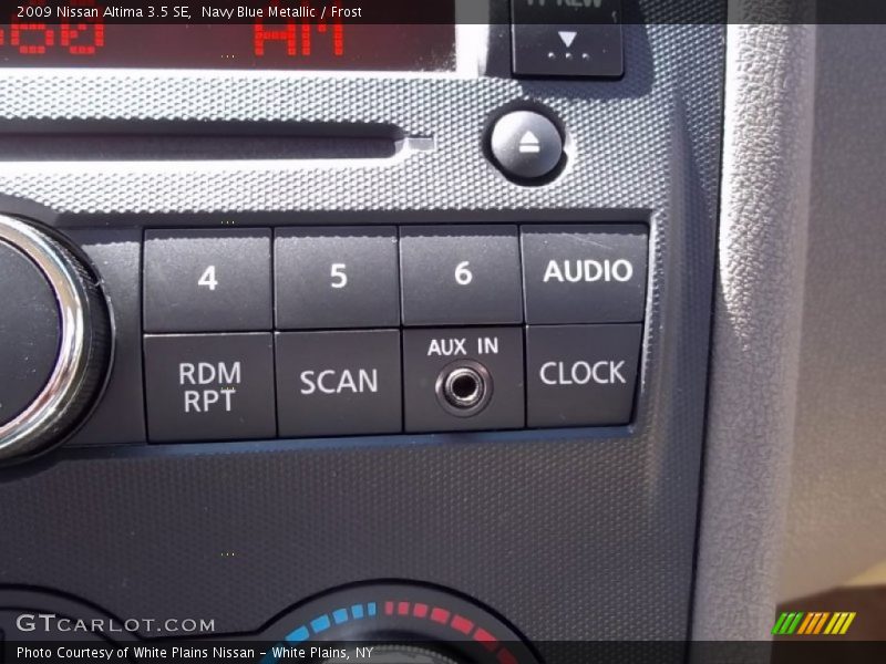 Navy Blue Metallic / Frost 2009 Nissan Altima 3.5 SE