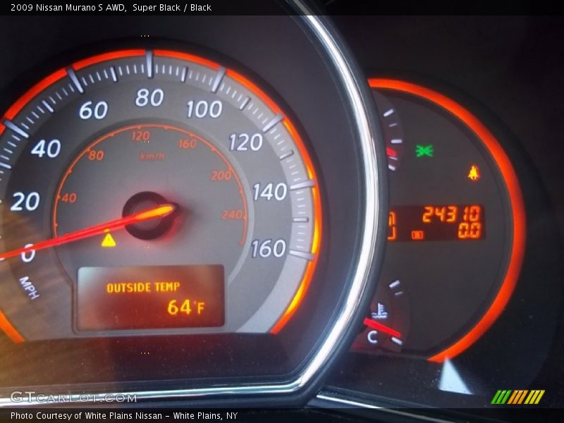 Super Black / Black 2009 Nissan Murano S AWD