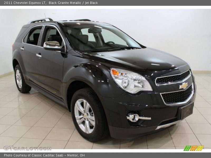 Black Granite Metallic / Jet Black 2011 Chevrolet Equinox LT