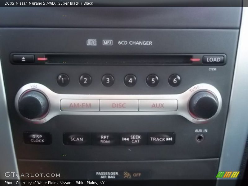 Super Black / Black 2009 Nissan Murano S AWD