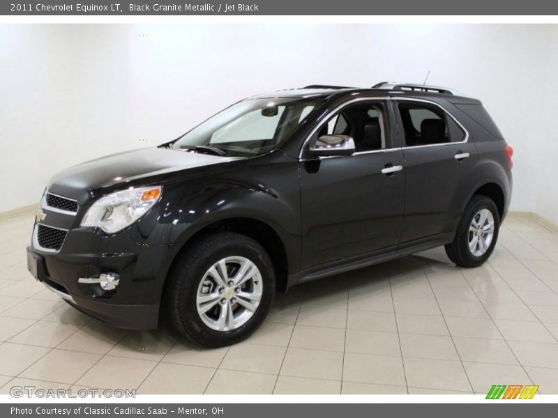 Black Granite Metallic / Jet Black 2011 Chevrolet Equinox LT