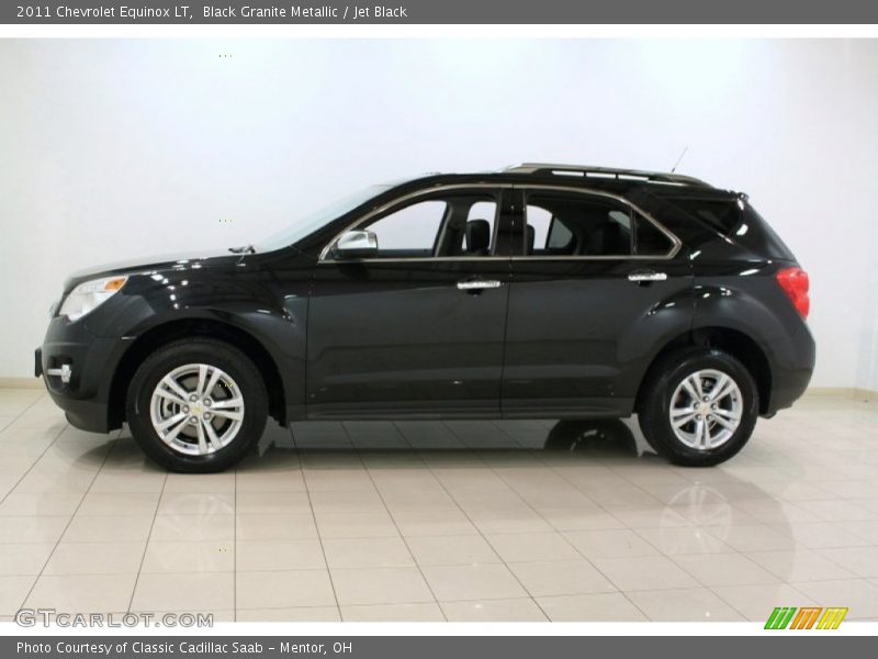 Black Granite Metallic / Jet Black 2011 Chevrolet Equinox LT