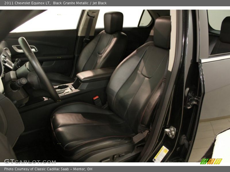 Black Granite Metallic / Jet Black 2011 Chevrolet Equinox LT