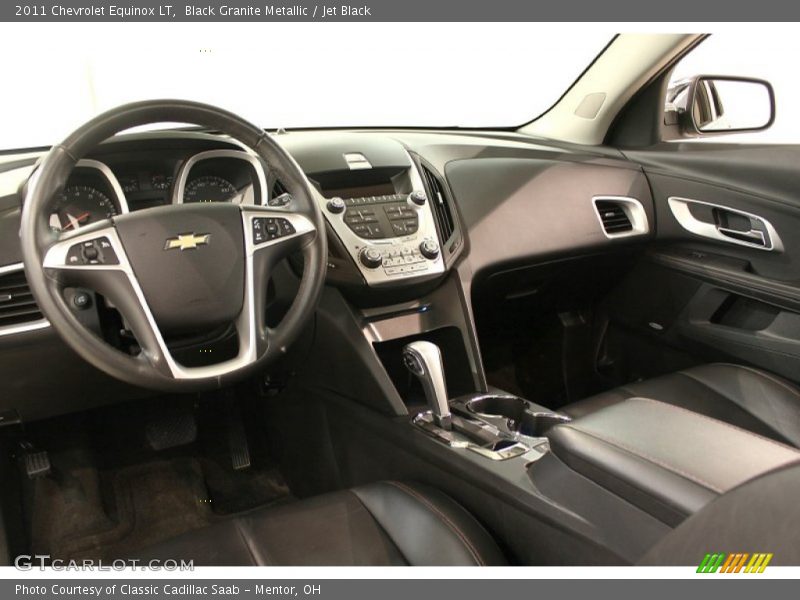 Black Granite Metallic / Jet Black 2011 Chevrolet Equinox LT