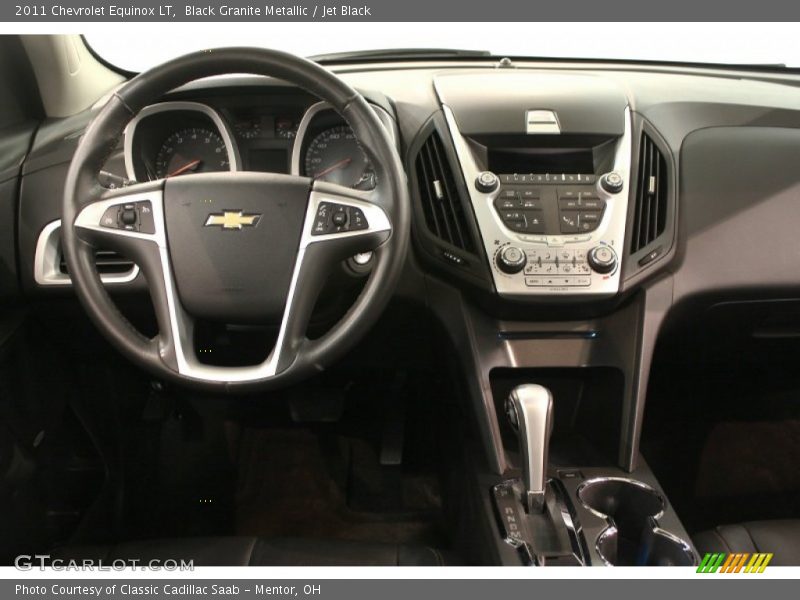 Black Granite Metallic / Jet Black 2011 Chevrolet Equinox LT