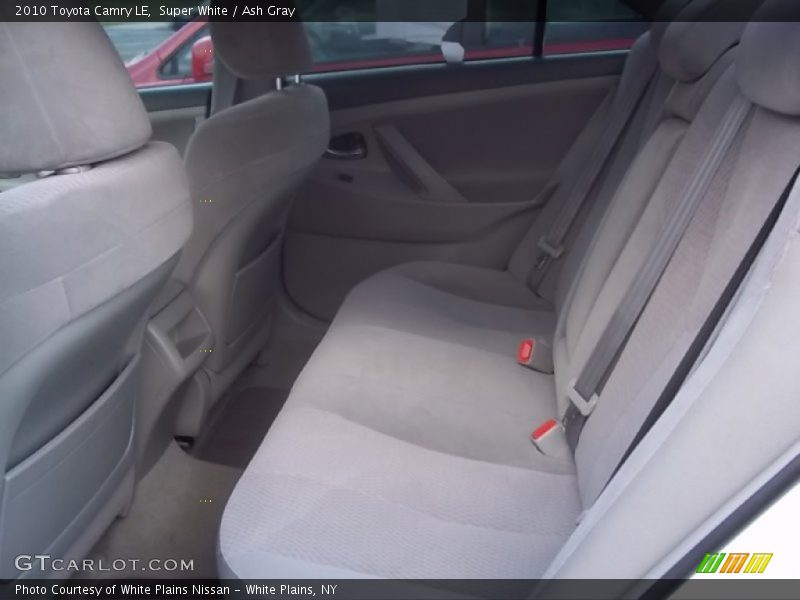 Super White / Ash Gray 2010 Toyota Camry LE