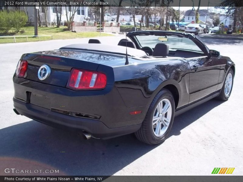Black / Charcoal Black 2012 Ford Mustang V6 Convertible