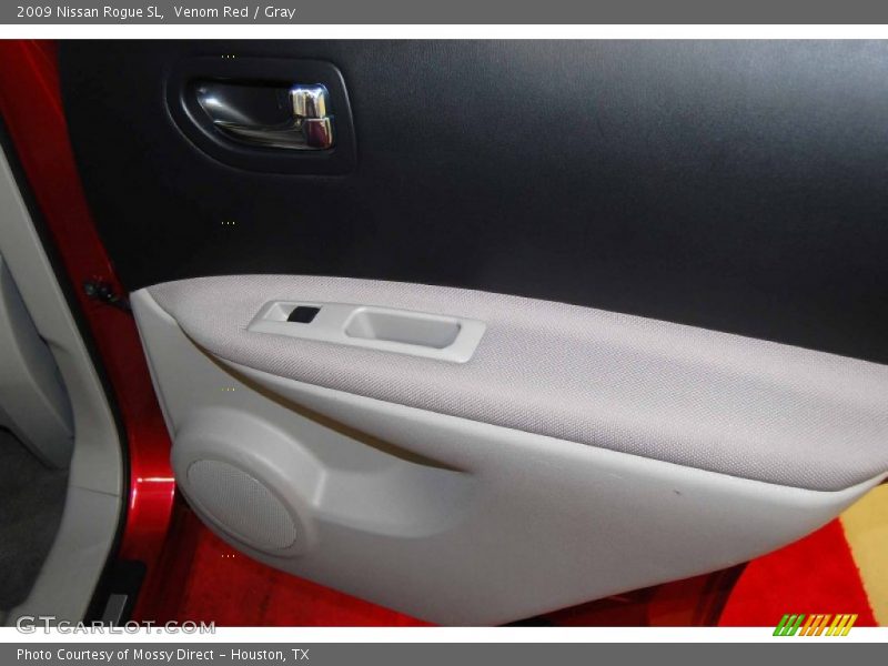 Venom Red / Gray 2009 Nissan Rogue SL