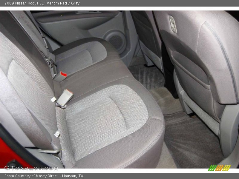 Venom Red / Gray 2009 Nissan Rogue SL