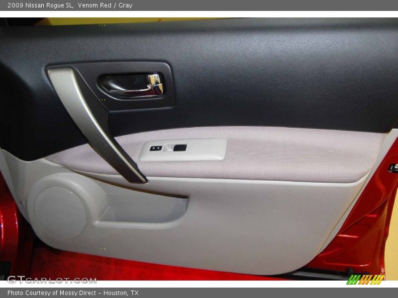 Venom Red / Gray 2009 Nissan Rogue SL